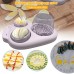 Multi egg slicer Three-in-one Egg Multi-function Fancy Egg Cutter Food Divider Egg Cutter Tool