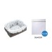 Plush Cat Bed House Cat Mat Net Red Cat Litter Plush Two-in-one Pet Mat Cat  Cat Winter Warm Dog House Sleeping