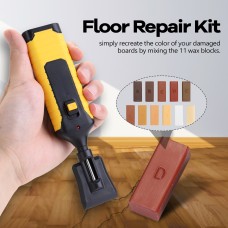 Laminate Floor Repair Kit Laminate Repairing Kit Wax System Floor Worktop Sturdy Casing Chips Scratches Mending Tool Set