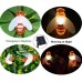 Holiday Light  Christmas Tree Decoration Outdoor Garland Solar Lamp Bee20/30/50led 8Mode For Wedding Party Garden Balcony Fairy