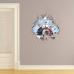 Cartoon Frozen Kids DIY 3D Sticker Snow Puzzle Children's Room Decoration Kindergarten Stickers Pegatinas Autocollant Enfant