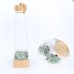 Natural Crystal Quartz Water Bottle Gemstone Glass Elixir Water Bottle Point Gravel Irregular Stone Cup  Christmas Holiday gift