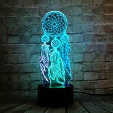 H Valentine Wind Chimes Table Lamp Switch Dream Catcher 3D Touch Night Light Bedroom Party Desk Decor Lamp Girls xmas H Valentine Wind Chimes Table Lamp Switch Dream Catcher 3D Touch Night Light Bedroom Party Desk Decor Lamp Girls xmas
